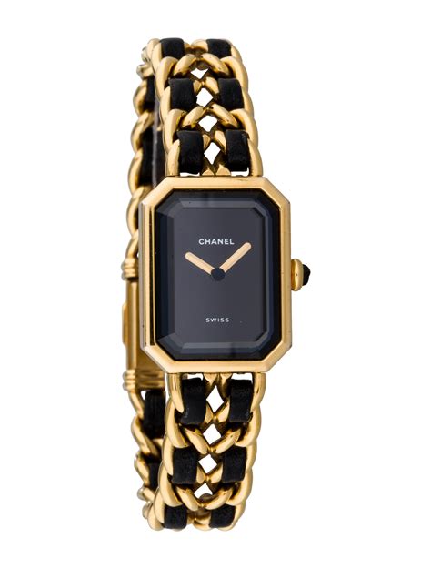 chanel uhr schwarz gold|Chanel schweiz.